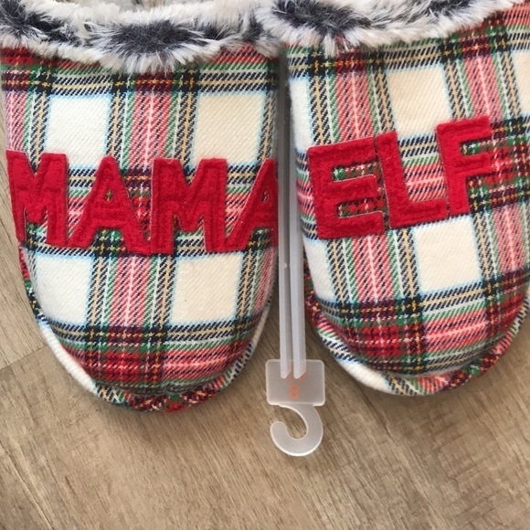 Mama elf slippers very comfortable soft fuzzy gift idea - Picture 6 of 8